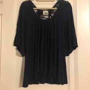 Ttee Navy Blue Blouse